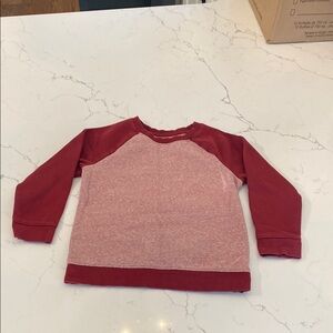 Cat & Jack Red Raglan Sweatshirt